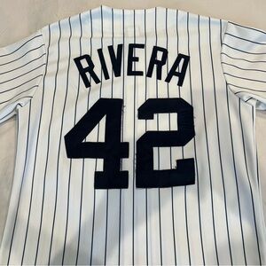 Yankees Pinstripe Jersey, Mariano Rivera 42